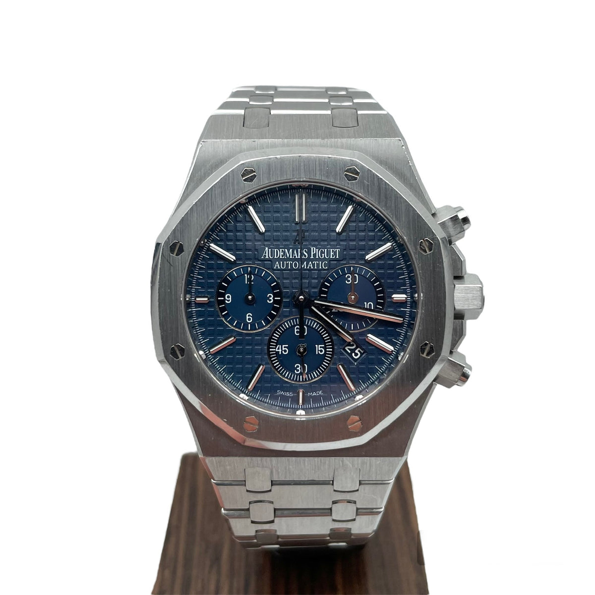 Ireland Pre Owned Royal Oak chronograph Blue SwissWatchClub Pre Owned Luxury Watches Dublin