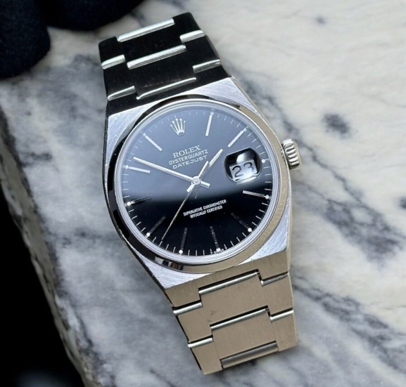 Rolex OysterQuartz Black Dial