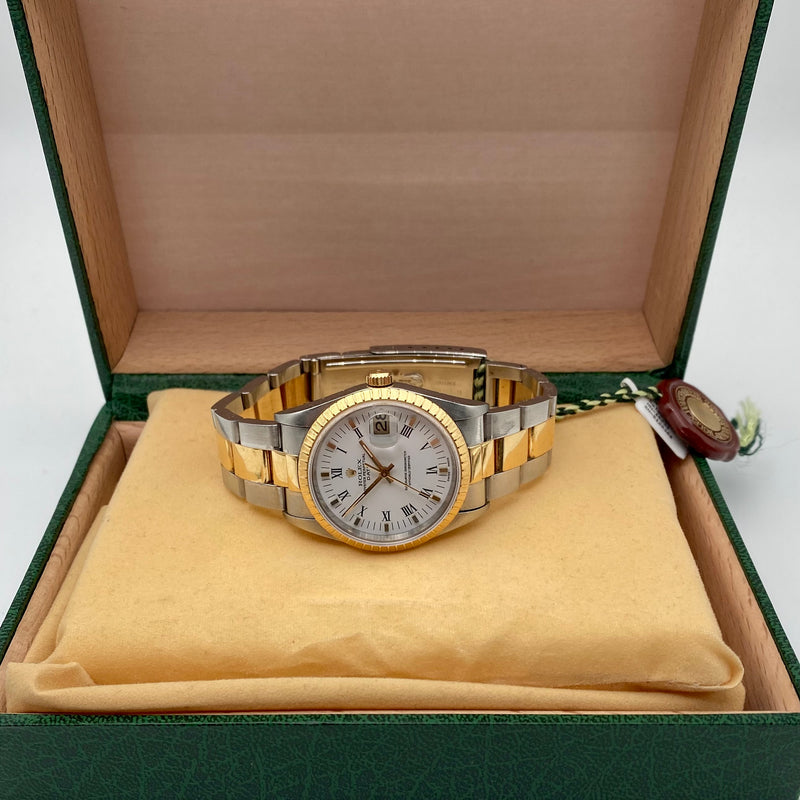 Rolex 15233 26mm Rolex bicolour white dial | Preowned Rolex Ireland